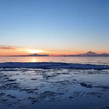 Sunset over Cook Inlet, Alaska