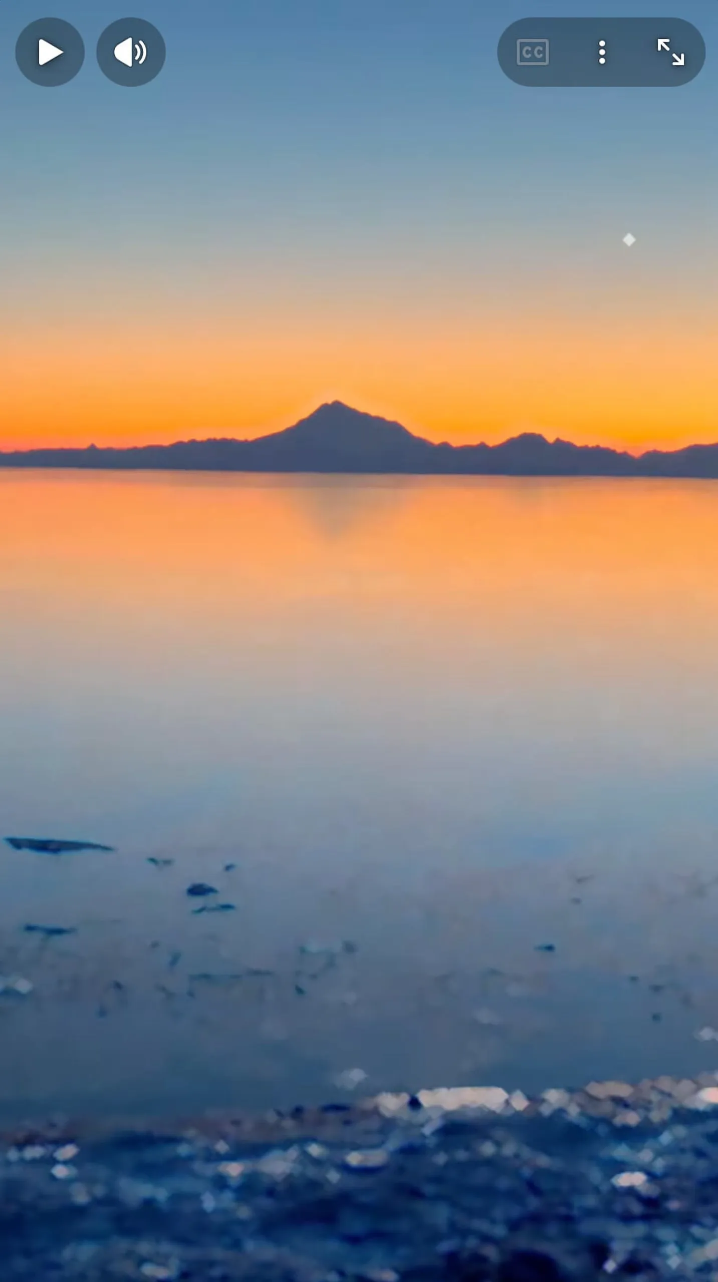 Venus flashes over Mount Redoubt