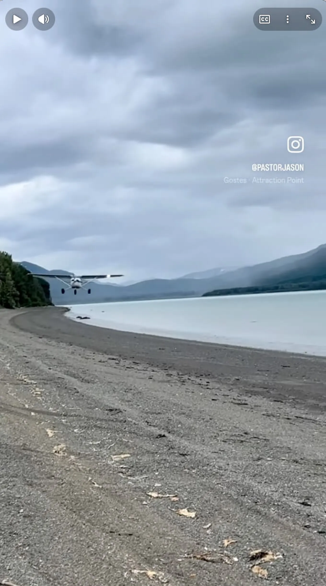 Flight home from Chisik Island, Tuxedni Bay