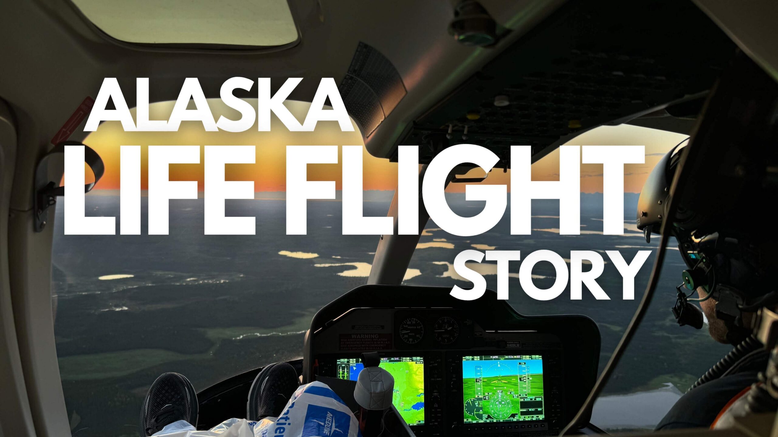 The Longest Day of My Year | Emergency Life Flight in Alaska to Anchorage