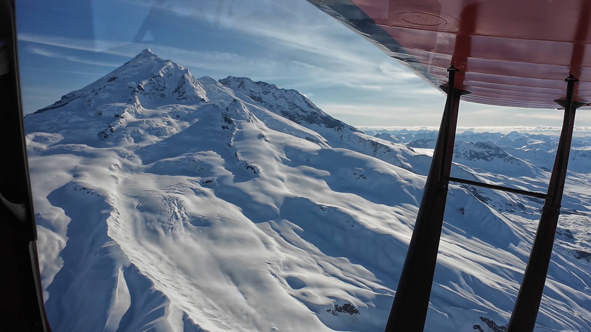 Off-the-Grid Alaska From the Air | Snug Harbor Snow Check