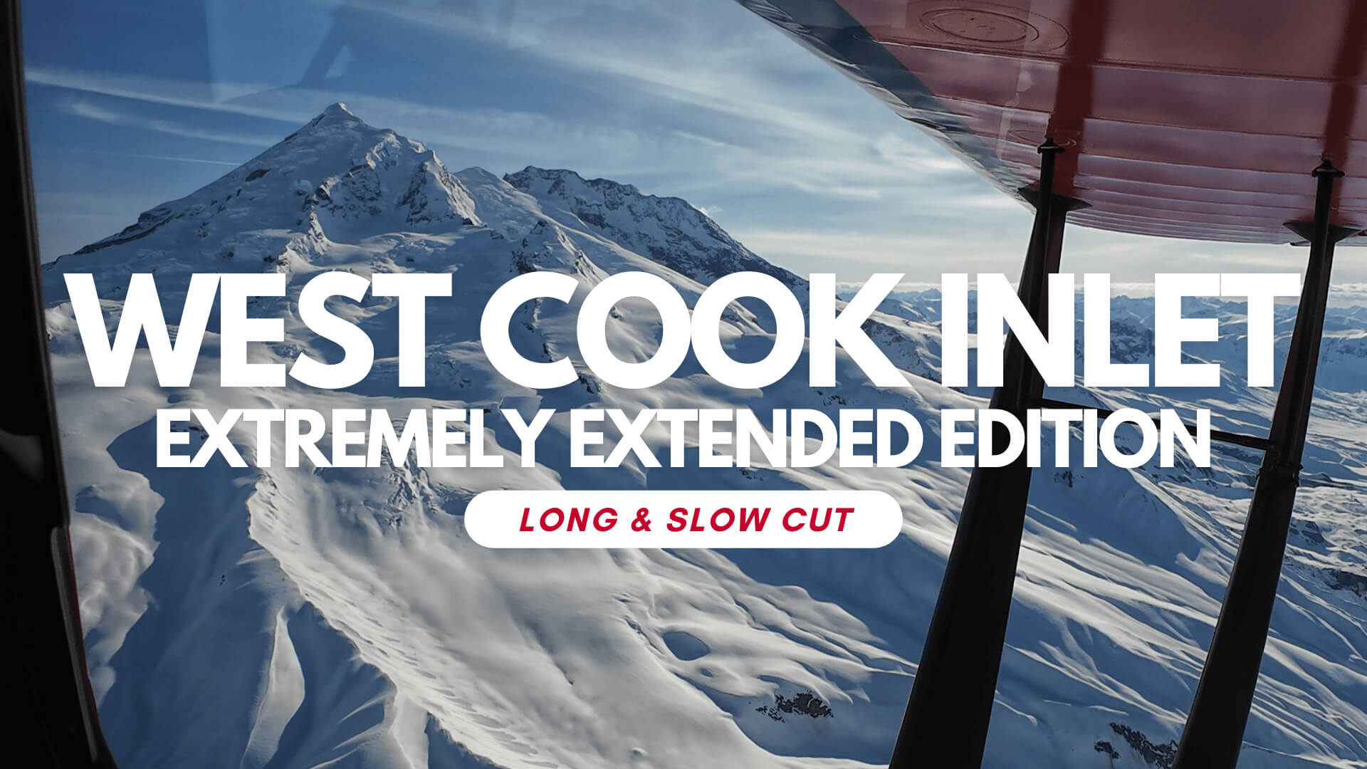 West Cook Inlet | Extremely Extended Version | Long & Slow for Extra Scenery | Mount Redoubt/ Chisik