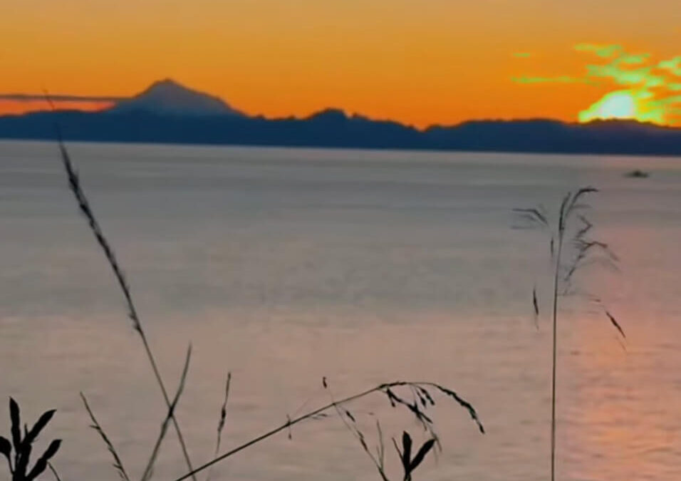Last day of summer, Fall Equinox Eve. Chigmit Mtns, Cook Inlet